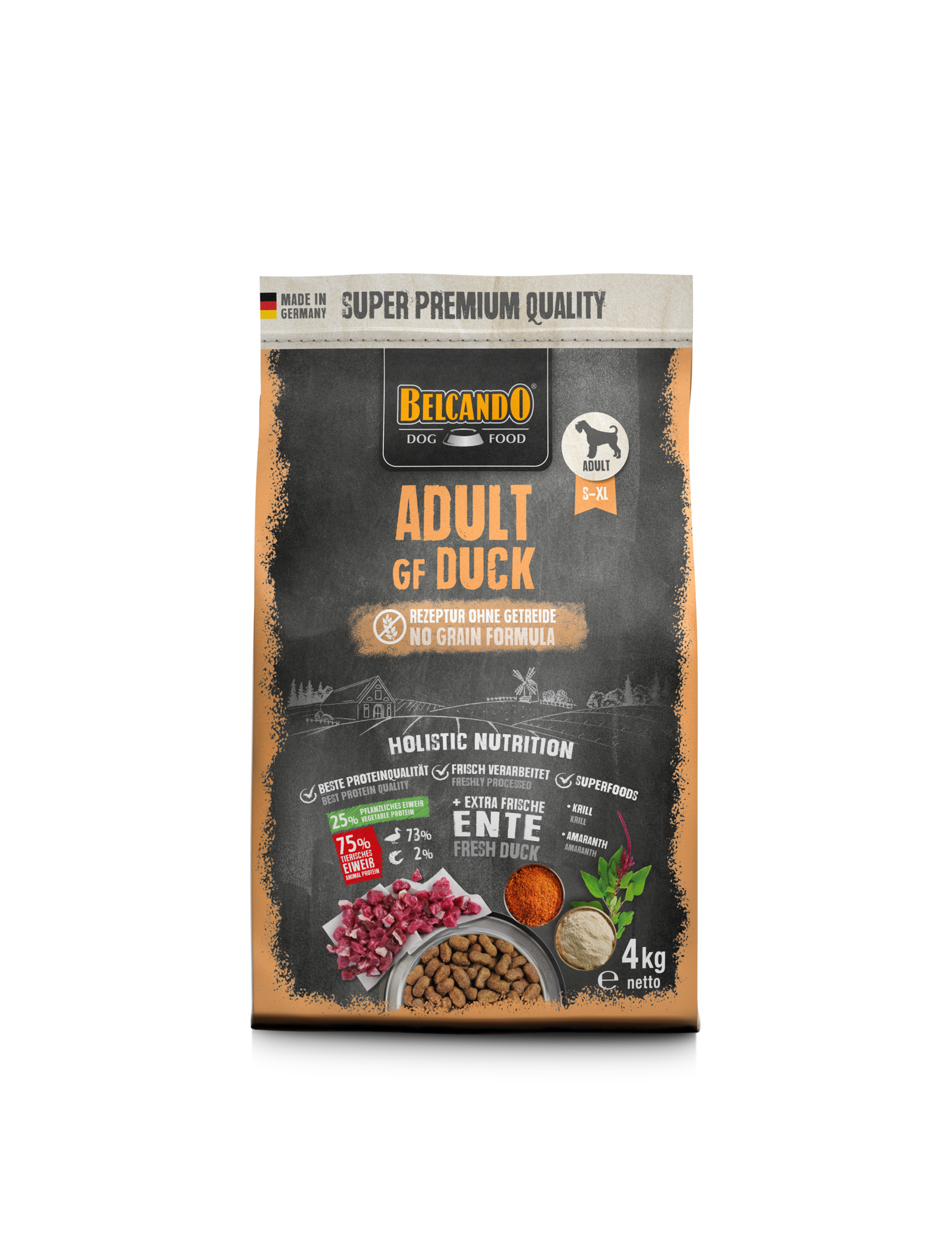 BELCANDO ADULT GRAIN FREE DUCK 4kg